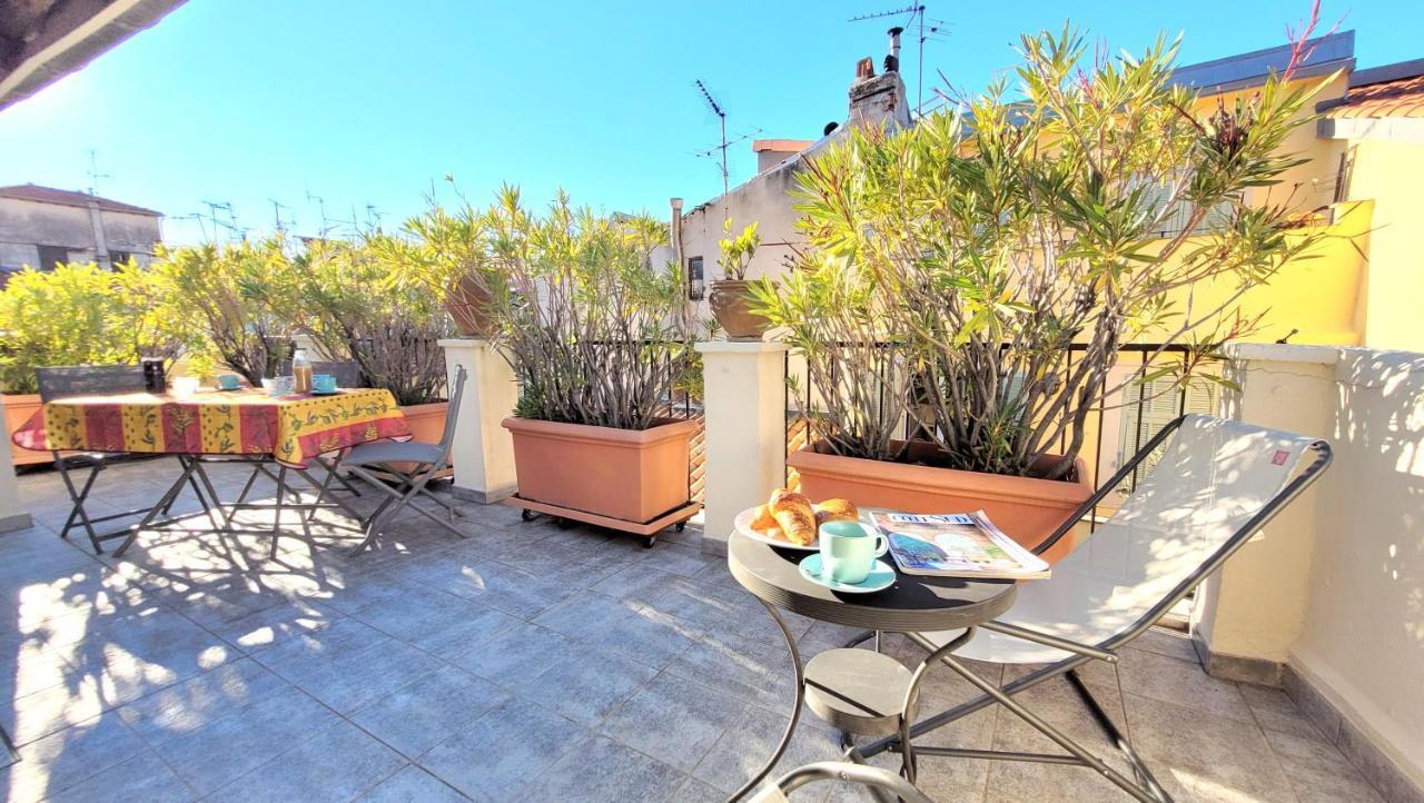 Ze Perfect Place - Appartement De Charme Nicois - 2 Chb & 2 Sdb - Ac - Terrasse - Vieux Nizza Kültér fotó