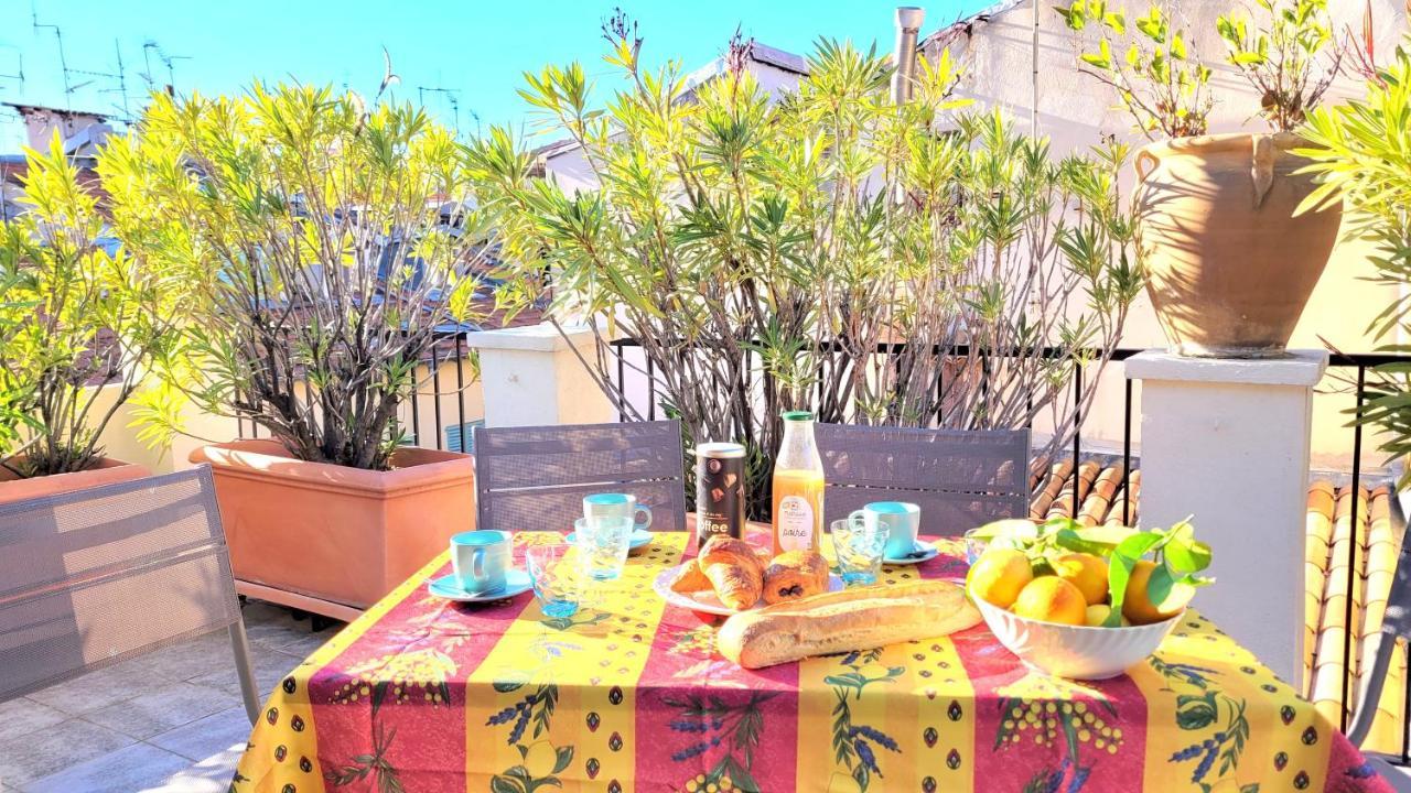 Ze Perfect Place - Appartement De Charme Nicois - 2 Chb & 2 Sdb - Ac - Terrasse - Vieux Nizza Kültér fotó