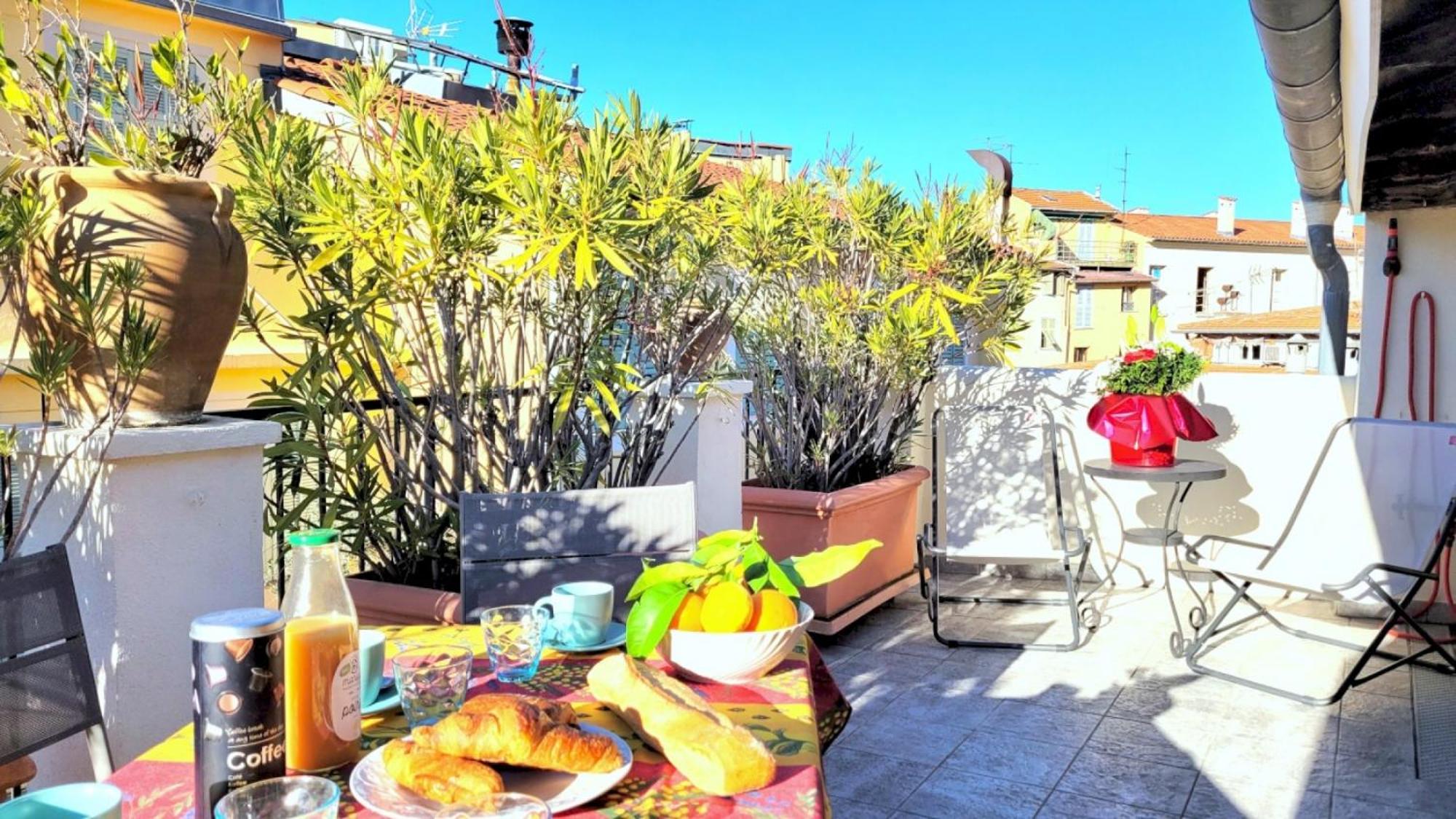 Ze Perfect Place - Appartement De Charme Nicois - 2 Chb & 2 Sdb - Ac - Terrasse - Vieux Nizza Kültér fotó